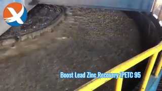 Flottation du minerai de plomb et de zinc